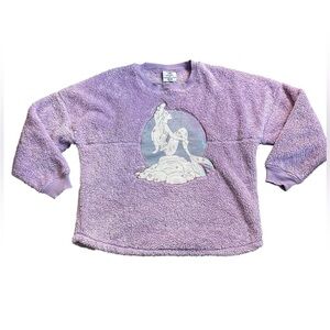 Disney, little mermaid spirit jersey, purple medium
